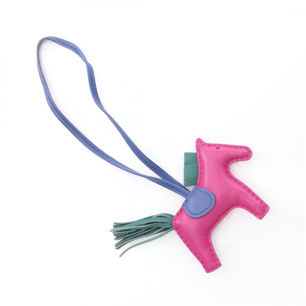 エルメス(HERMES)エルメス ロデオPM ローズパープル ブルー