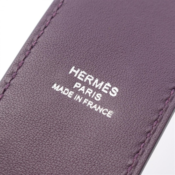 HERMES - エルメス バンドリエール サングロン カシス/チャイ/ブルーロワイヤル/ナタ/シルバー金具 スイフト/ヴォーエプソン U刻印 HERMES - エルメス バンドリエール サングロン カシス/チャイ
