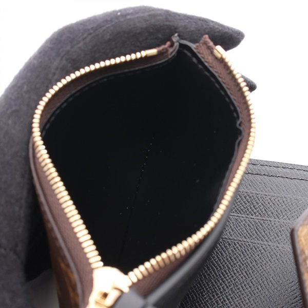 新品未使用　ヴィトン　ポルトフォイユ　ヴィクトリーヌ　ブラックベージュ ルイ ヴィトン Louis Vuitton 三つ折り財布 ポルトフォイユ