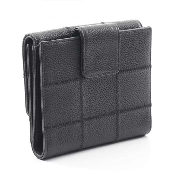 シャネル(CHANEL)シャネル チョコバー Wホック財布 財布 レディース