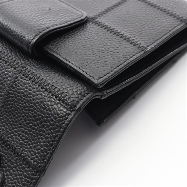 シャネル(CHANEL)シャネル チョコバー Wホック財布 財布 レディース