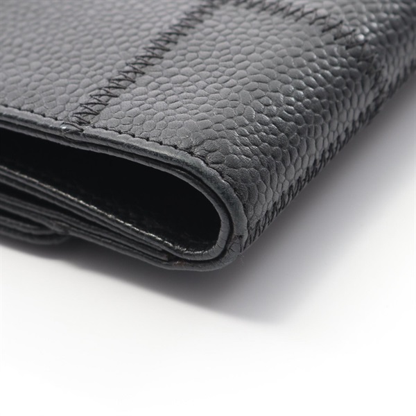 シャネル(CHANEL)シャネル チョコバー Wホック財布 財布 レディース