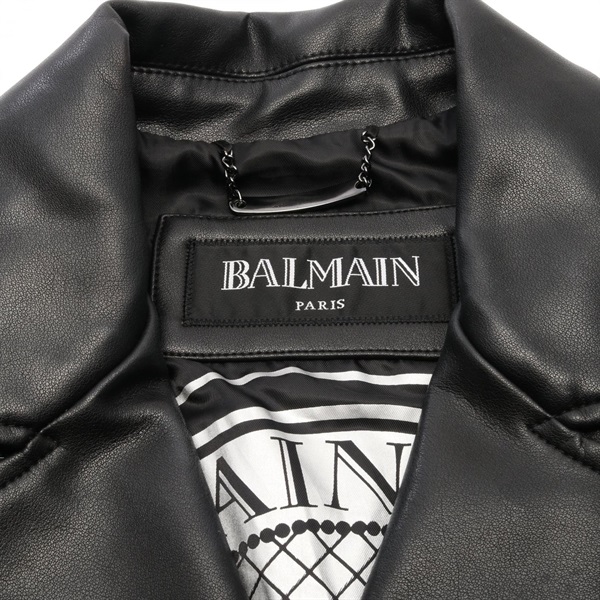バルマン(BALMAIN)バルマン ECO LEATHER RIDERS JACKET ライダース