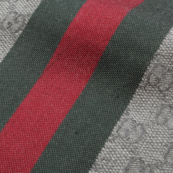 GUCCI グッチ マフラー GG柄 ウェビングライン グレー GUCCI（グッチ） マフラー メンズ レディース 男女兼用 GG柄