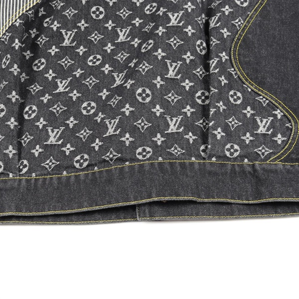美品 LOUIS VUITTON モノグラム 異素材 切替 コルセットジャケット ルイ・ヴィトン(LOUIS VUITTON)ルイ・ヴィトン LOUIS VUITTON × NIGO