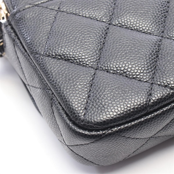 yu[希少、ヴィンテージ] CHANEL マトラッセ チェーンショルダー シャネル(CHANEL)シャネル マトラッセ チェーンフォンケースウォレット