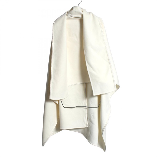 エルメス(HERMES)エルメス マフラー レザーパイピング ストール 衣料品