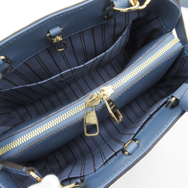 ルイヴィトン　モンテーニュBB アンプラント　ブルー　M44314 2way LOUIS VUITTON ルイ・ヴィトン モンテーニュBB バッグ