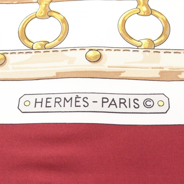 エルメス(HERMES)エルメス カレ90 aux champs スカーフ 衣料品