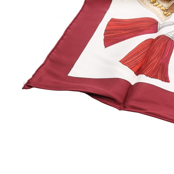 エルメス(HERMES)エルメス カレ90 aux champs スカーフ 衣料品