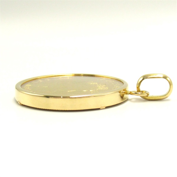 雄*一様 k18 ペンダントトップ　ジュエリーウィン ジュエリー(JEWELRY)ジュエリー 1OZコイン トップ ペンダント