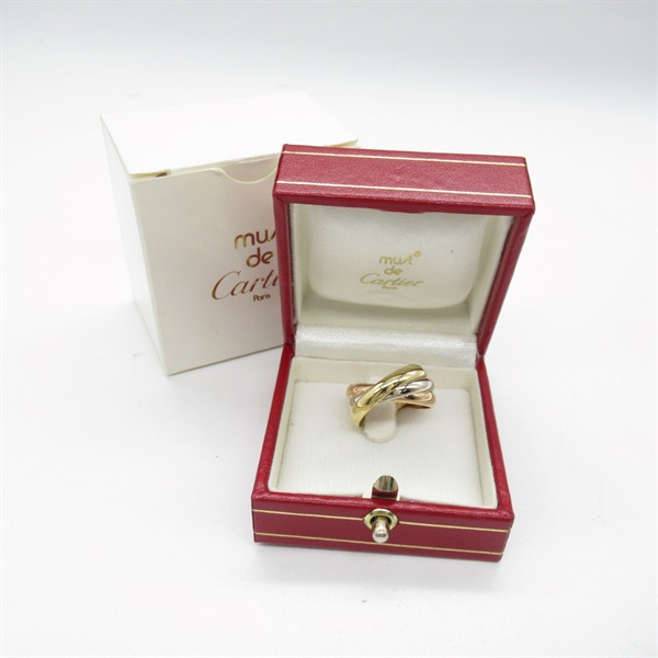 ミ*ー様 cartier カルティエ レディース トリニティリング 楽天市場】カルティエ トリニティ リング ホワイトゴールド