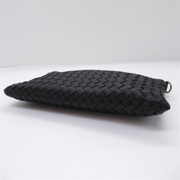 新品で未使用 ブラックショルダーバッグ BOTTEGA VENETA BOTTEGA VENETA ミニ ウォレス ショルダーバッグ ブラック