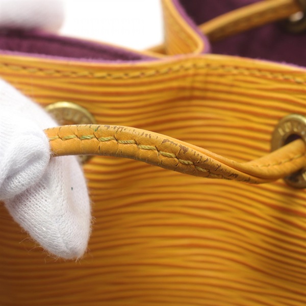 LV　ルイビトン　エピ　イエロー　プチノエ　ショルダーバッグ　JW196 LV ルイビトン エピ イエロー プチノエ ショルダーバッグ JW196