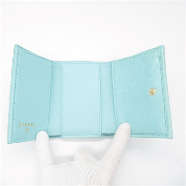 シャネル(CHANEL)シャネル マトラッセ 三つ折財布 三つ折り財布 財布