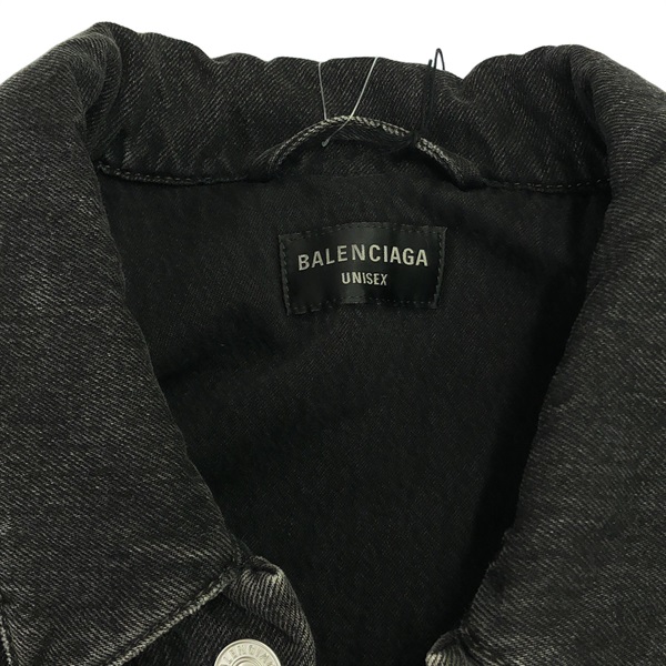 BALENCIAGA デニムジャケット ミラー　UNISEX BALENCIAGA｜DENIM JACKETS (721708 TOW66 4036) (BALENCIAGA/デニム