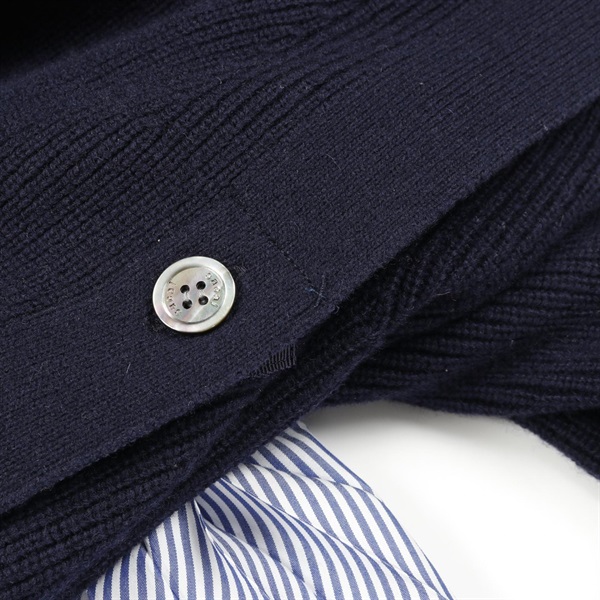 サカイ(Sacai)サカイ ストライププリーツシャツ カーディガン 衣料品