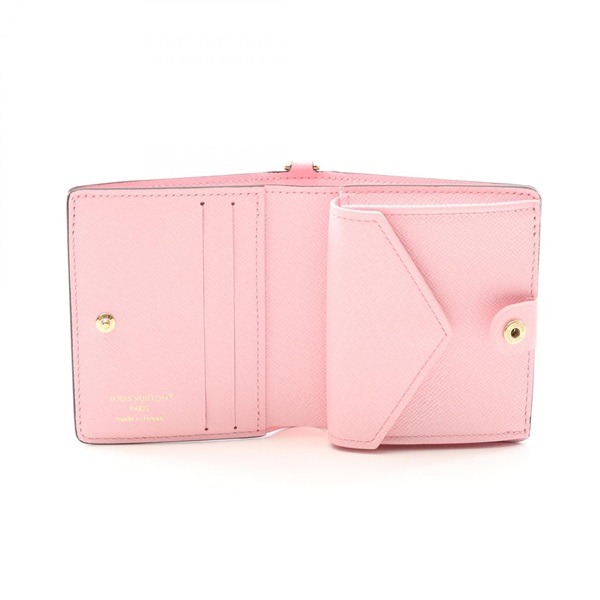 LOUIS VUITTON ピンク 二つ折り財布 LOUIS VUITTON ルイヴィトン ビトン 二つ折り財布