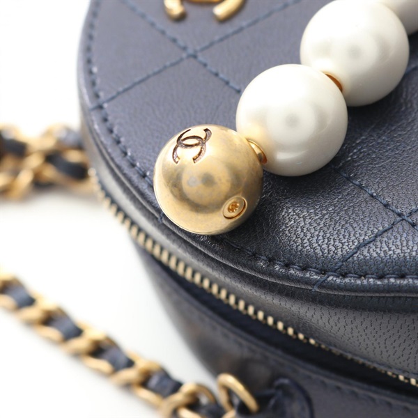シャネル(CHANEL)シャネル マトラッセ ラウンド ミニ ショルダー