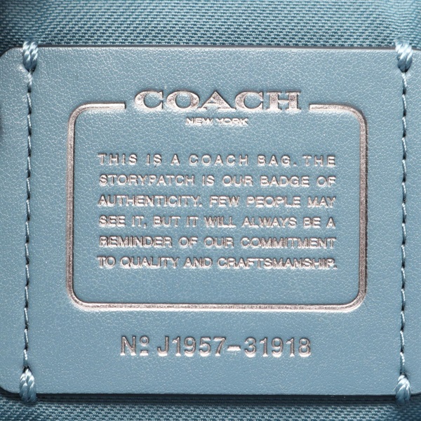 コーチ　グレース　2WAY　バッグ　31918　くすみ水色　TJ20 コーチ(COACH)コーチ グレース ハンドバッグ バッグ レディース 31918