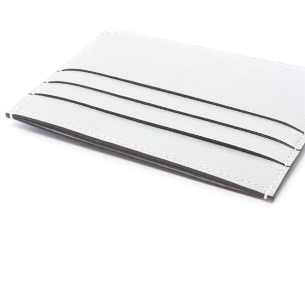 エルメス HERMES Hセリエ ベトン カードケース エバーカラー グレー W  