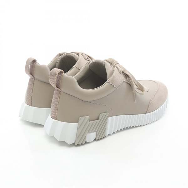 新品未使用 HERMES エルメス バウンシング ベージュ グレーズ 38 HERMES - エルメス バウンシングスニーカー ローカット 38 ベージュ