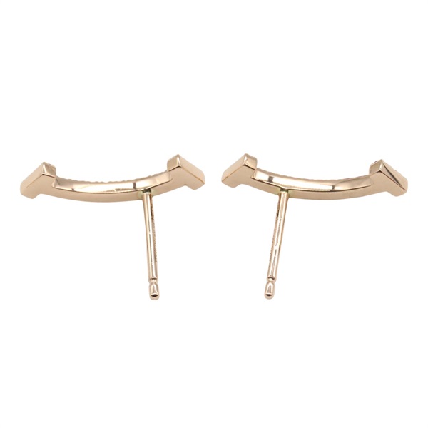 ティファニー(TIFFANY＆CO)ティファニー Tスマイルミニ ピンク