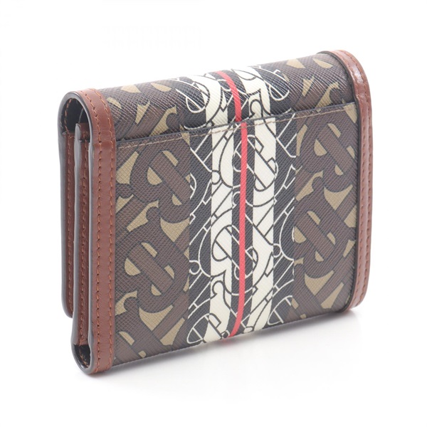 バーバリー(BURBERRY)バーバリー モノグラムストライプ 三つ折り財布  