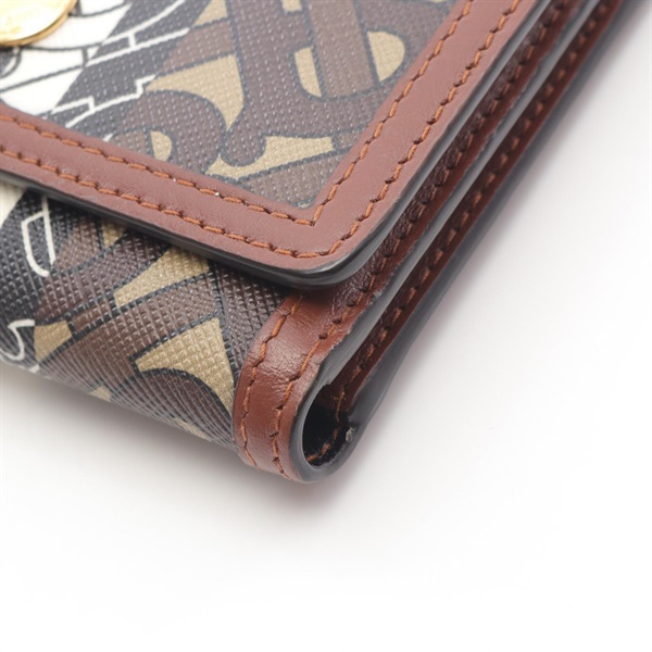 バーバリー(BURBERRY)バーバリー モノグラムストライプ 三つ折り財布  