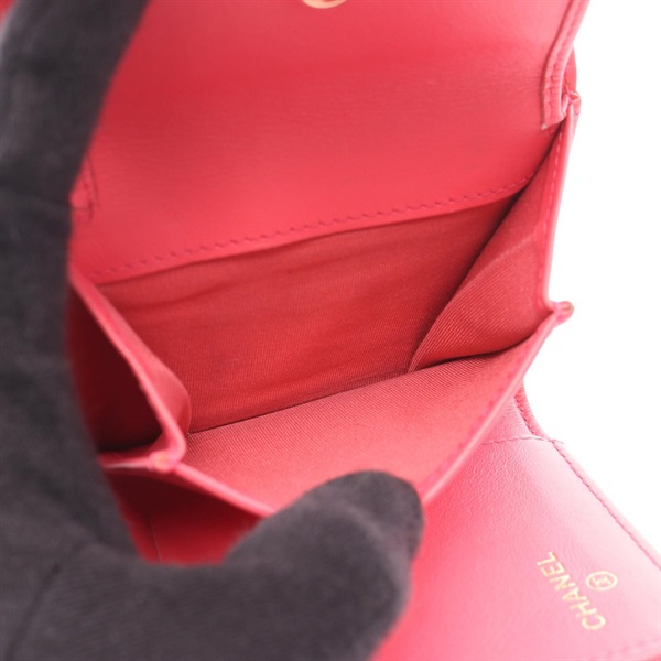 専用です。　CHANEL マドモアゼル　三つ折り財布 シャネル(CHANEL)シャネル マドモアゼル ミニウォレット 三つ折り財布