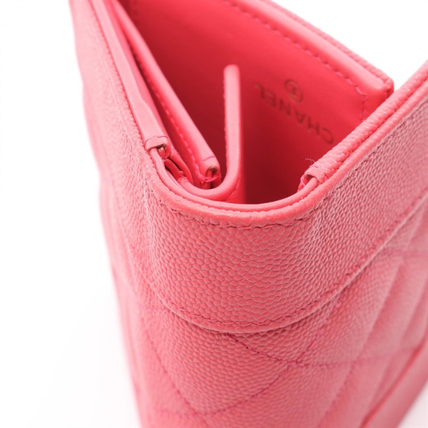 シャネル(CHANEL)シャネル マドモアゼル ミニウォレット 三つ折り財布