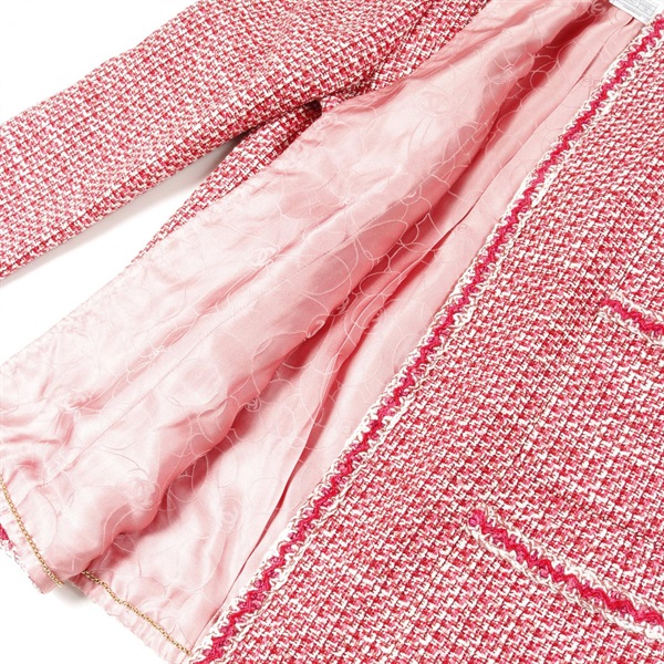 シャネル(CHANEL)シャネル ノーカラージャケット 衣料品 アウター