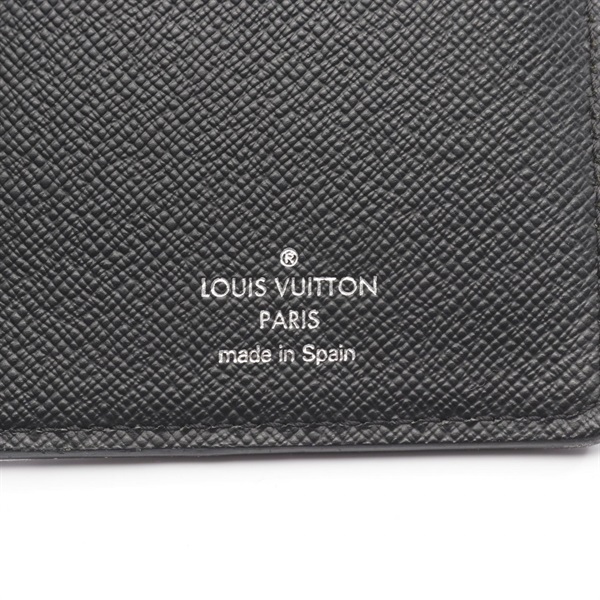 【極美品】ルイヴィトン　エピ　ポルトフォイユブラザ　長財布　ノワール ポルトフォイユ ブラザ エピ ノワール 二つ折り長財布 レザー