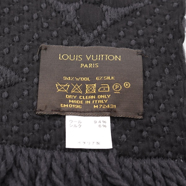 ルイヴィトン エシャルプ ロゴマニア マフラー ウール シルク M72431 LOUIS VUITTON(ルイヴィトン) マフラー エシャルプロゴマニア M72431