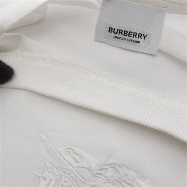 バーバリー(BURBERRY)バーバリー ロゴ刺繍 半袖Tシャツ 衣料品