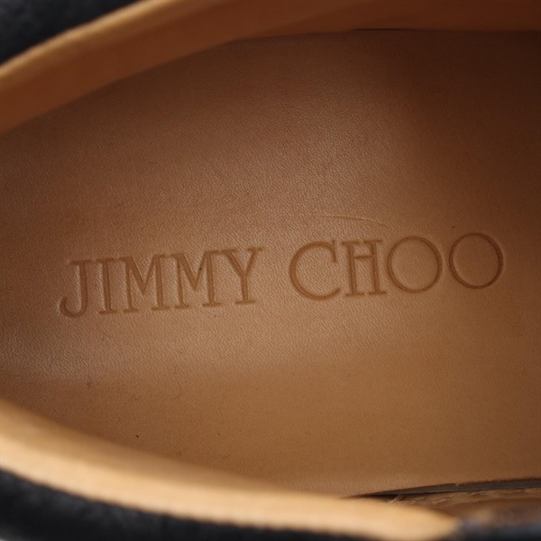 JIMMY CHOO スタースタッズ フラットシューズ ブラウン ジミーチュウ(JIMMY CHOO)ジミーチュウ スタースタッズ スニーカー 靴