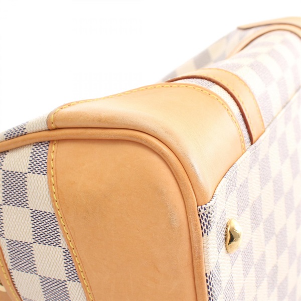 ルイヴィトンLOUIS VUITTON バークレーダミエアズールハンドバッグ本物 LOUIS VUITTON】【イニシャル入】ルイヴィトン『ダミエ アズール