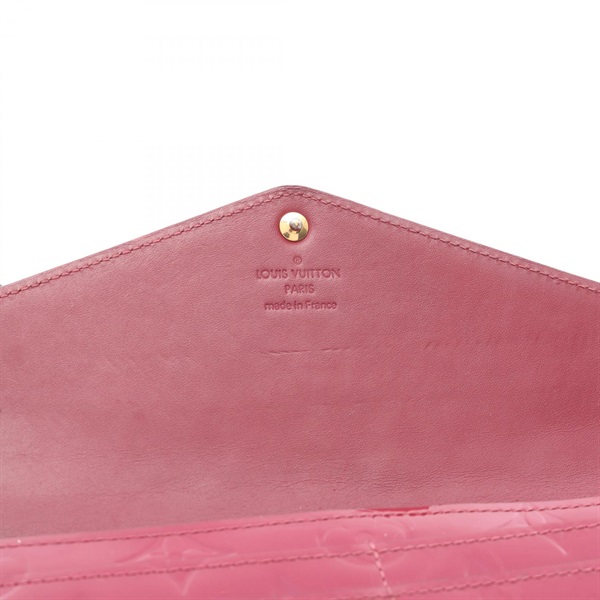 ★SALE【5be4480】ルイヴィトン 長財布 ヴェルニ ポルトフォイユサラ M90292 マゼンタ【中古】レディース LOUIS VUITTON - ☆SALE【5be4480】ルイヴィトン 長財布 ヴェルニ