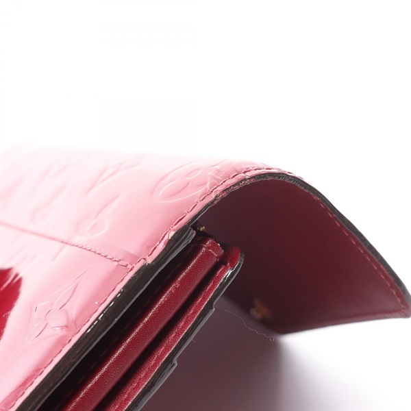 ★SALE【5be4480】ルイヴィトン 長財布 ヴェルニ ポルトフォイユサラ M90292 マゼンタ【中古】レディース LOUIS VUITTON - ☆SALE【5be4480】ルイヴィトン 長財布 ヴェルニ