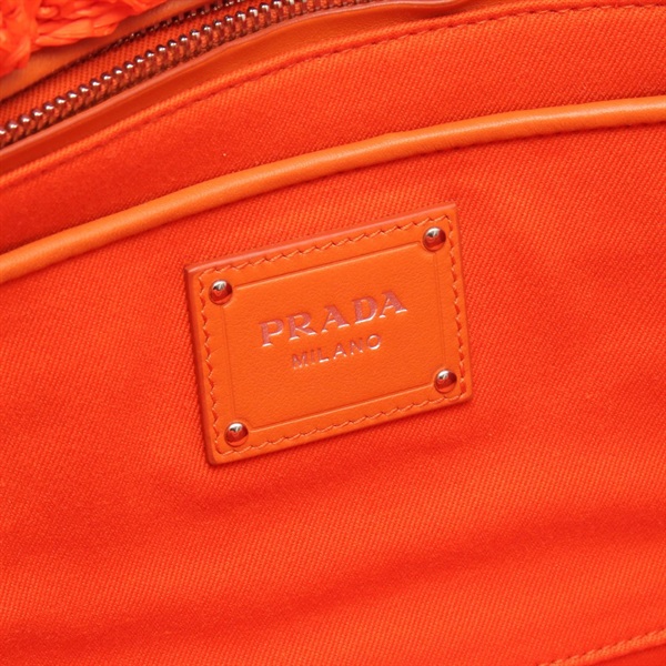 プラダ(PRADA)プラダ RAFIA ROMBI カナパ トートバッグ バッグ