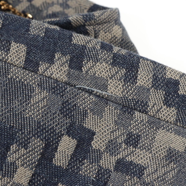 LOUIS VUITTON ダミエ柄 デニムジャケット 送料込*ルイヴィトン*3Dダミエウォッシュデニムジャケット (Louis