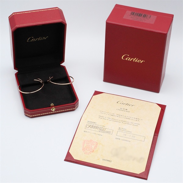 カルティエ(CARTIER)カルティエ ジュストアンクルフープ ピアス ピアス