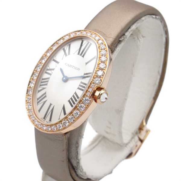 カルティエ(CARTIER)カルティエ ベニュワールSM ダイヤベゼル 腕時計 