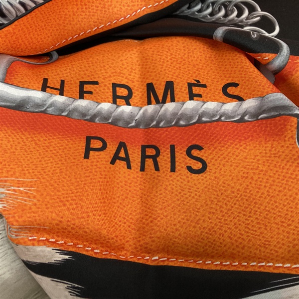 銀座本店購入エルメス　ストラップ　2004限定　ストラップ　オレンジ　帯飾りにも 名入れ対応 エルメス HERMES グラス 新品 スモール タンブラー