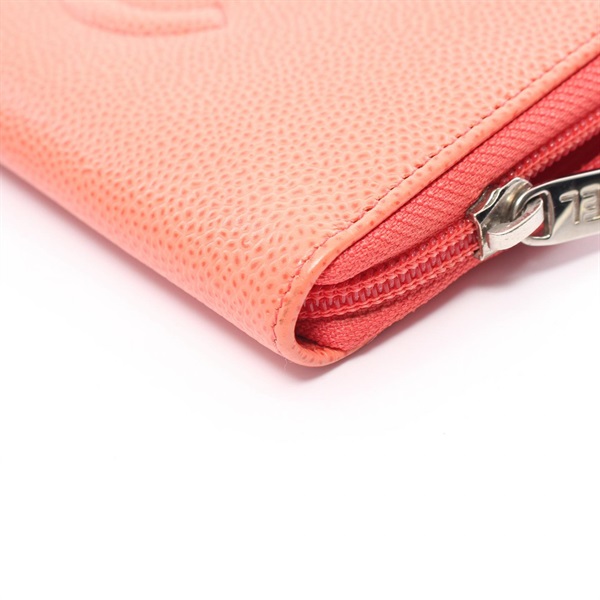 シャネル(CHANEL)シャネル ココマーク ラウンド長財布 財布 レディース