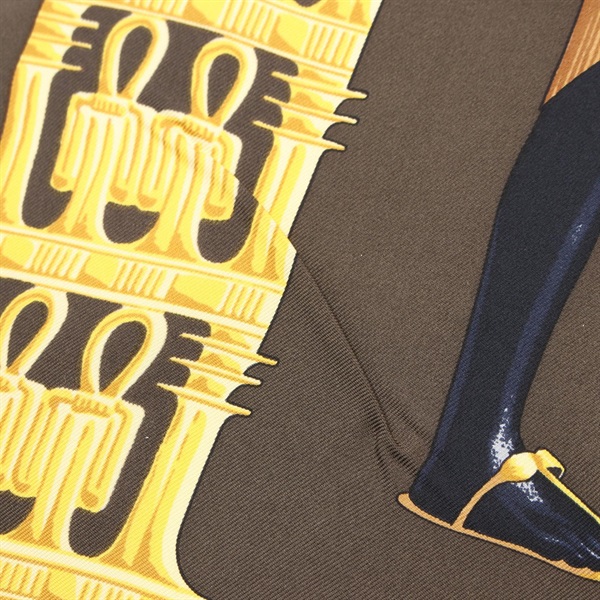 エルメス(HERMES)エルメス カレ90 TUTANKHAMUN スカーフ 衣料品 