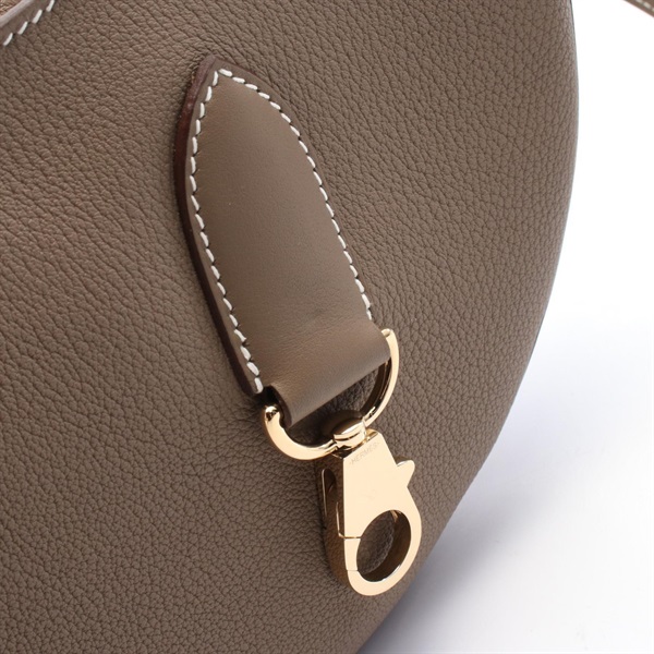 エルメス HERMES プティ アルソン ショルダーバッグ バッグ レザー トゴ / ヴォースイフト トゴ W刻印（2024年製造） レディース ブラック系 【中古】 エルメス プティ アルソン ビスキュイ トゴ/ヴォースイフト レディース