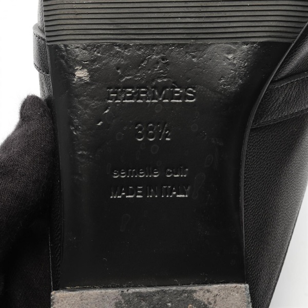 エルメス(HERMES)エルメス ミュール オズ ケリーバックル サンダル 靴