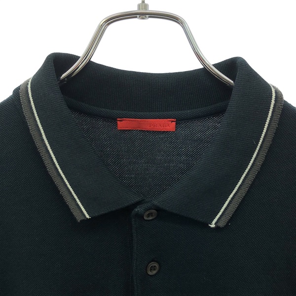 【美品】PRADA ポロシャツ 正規品 プラダ(PRADA)プラダ ポロシャツ ポロシャツ 衣料品 トップス メンズ