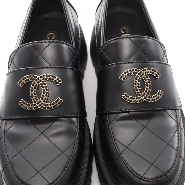 シャネル(CHANEL)シャネル ココマーク マトラッセ ローファー 靴